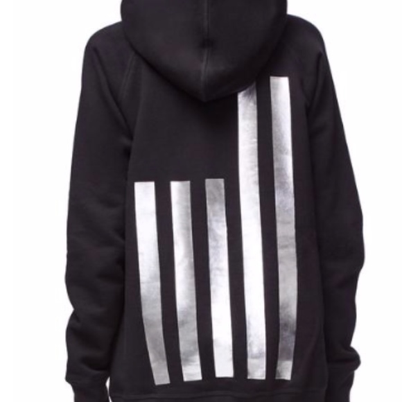 Good American Stars and Stripes black hoodie - Picture 3 of 8